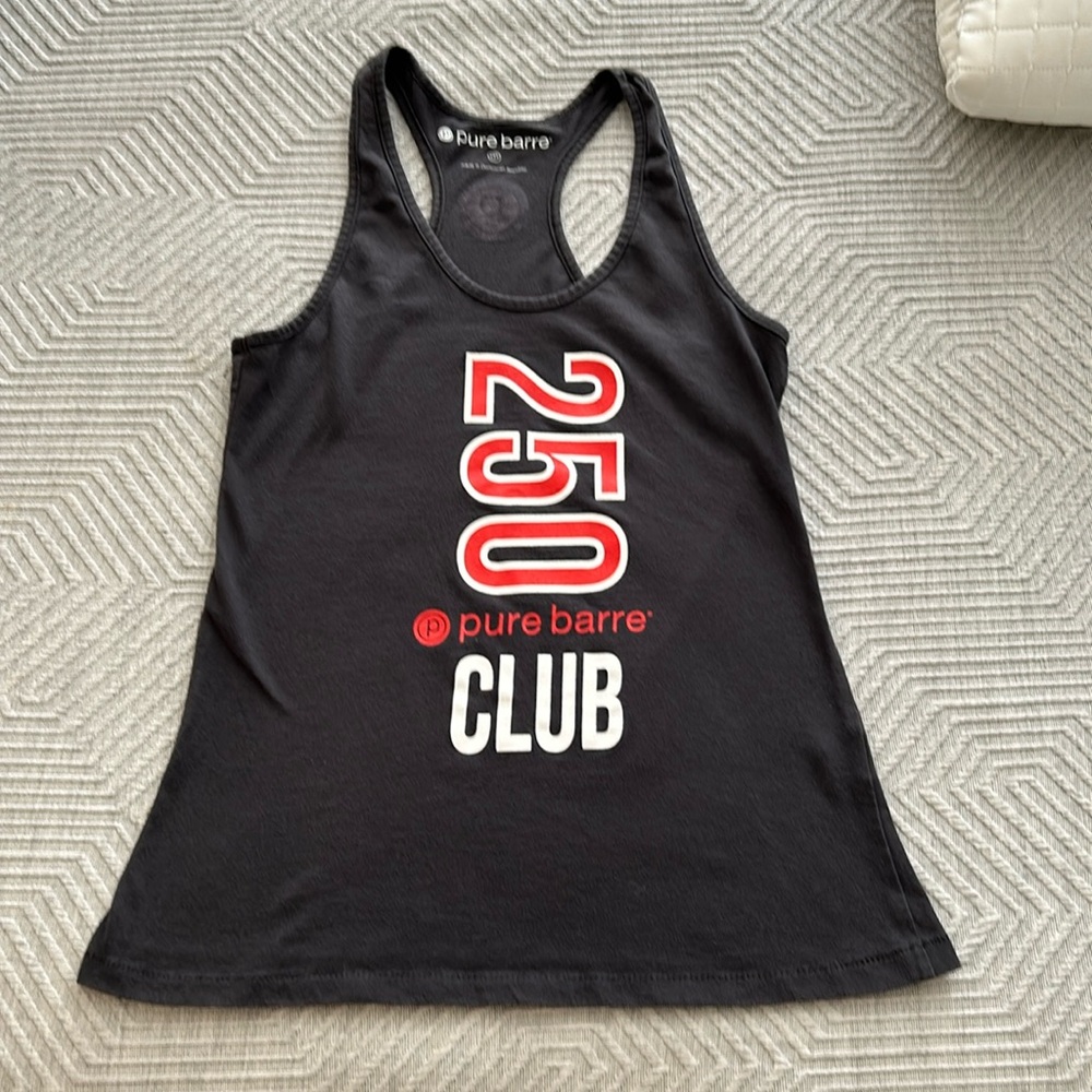 Pure Barre black tank